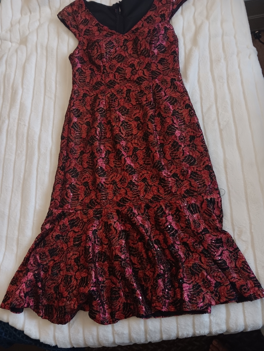 Dress red n black - Picture 1 of 5